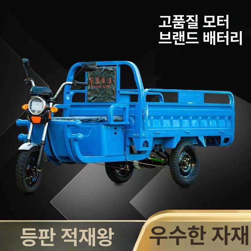 삼발이 삼륜트럭 적재 화물 짐 전기삼륜차 배달 프레임 장착 세발전기스쿠터 - 상세 이미지 3