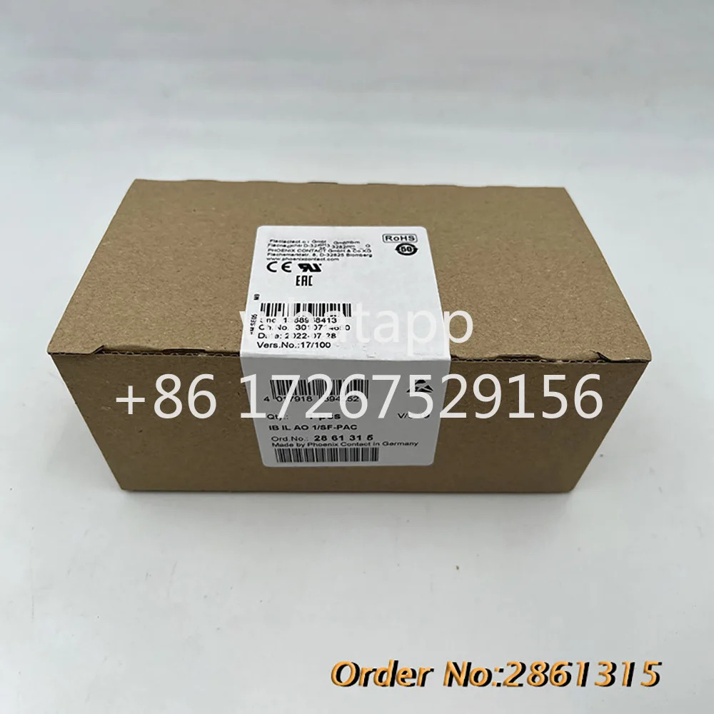 2861315 Phoenix 아날로그 모듈- IB IL AO 1/SF-PAC