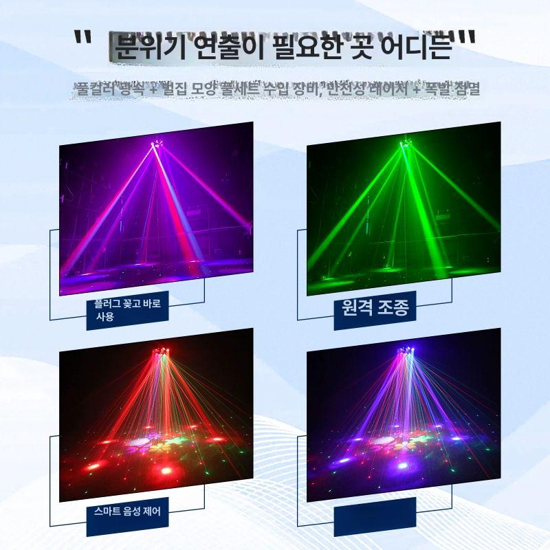 미러볼 공연조명 축제 램프 라이트 무대 홈파티 공연장 파티룸 디스코볼 - 상세 이미지 4