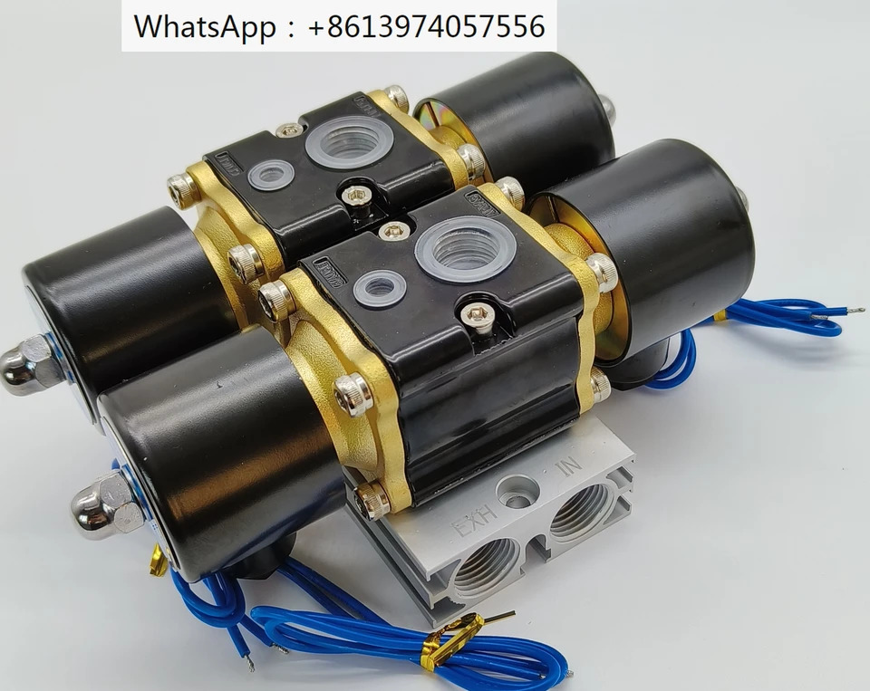 공압 에어 서스펜션 시스템 솔레노이드 매니폴드 유닛 160-2F DC12V 200PSI