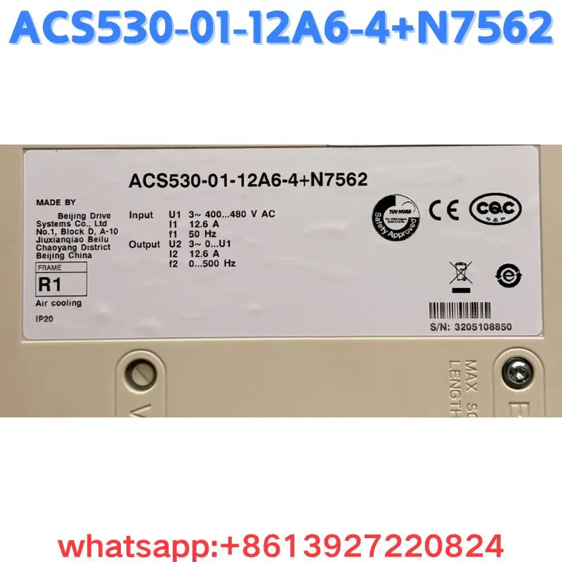 리퍼 주파수 변환기 ACS530-01-12A6-4N7562 OK