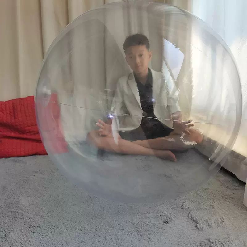 투명 물놀이공 에어볼 비치볼 해변 수상 야외 워터볼 풀장 여름 - 상세 이미지 4
