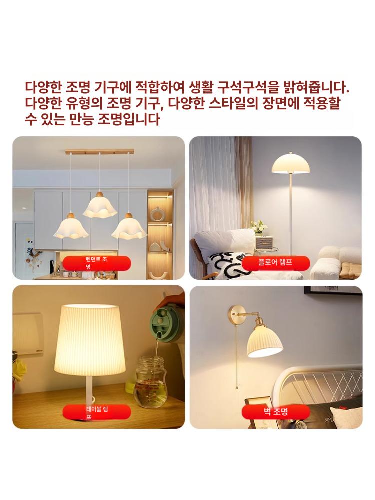 빈티지 침실 플로어 조명 전구 카페 램프 조명 거실 책상 엔틱무드등 led전등조명 - 상세 이미지 4