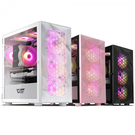 darkFlash DLM21 RGB MESH 강화유리 화이트