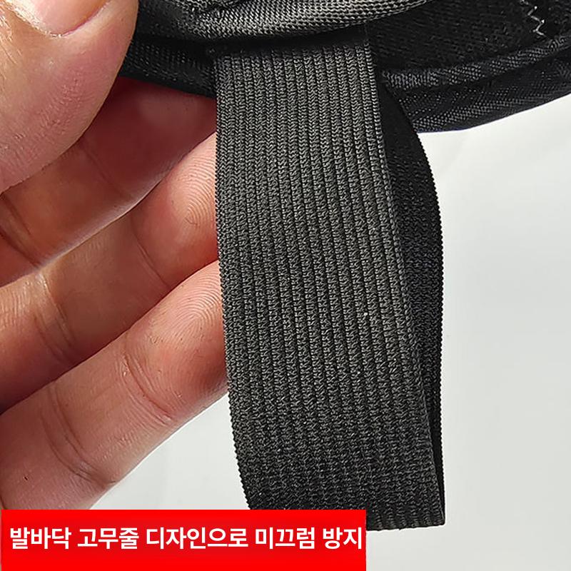 맨발 밴드 커버 어싱 덧신 프리사이즈 보호 패브릭 제품 스트랩 거실화 실내화 통기성 - 상세 이미지 5
