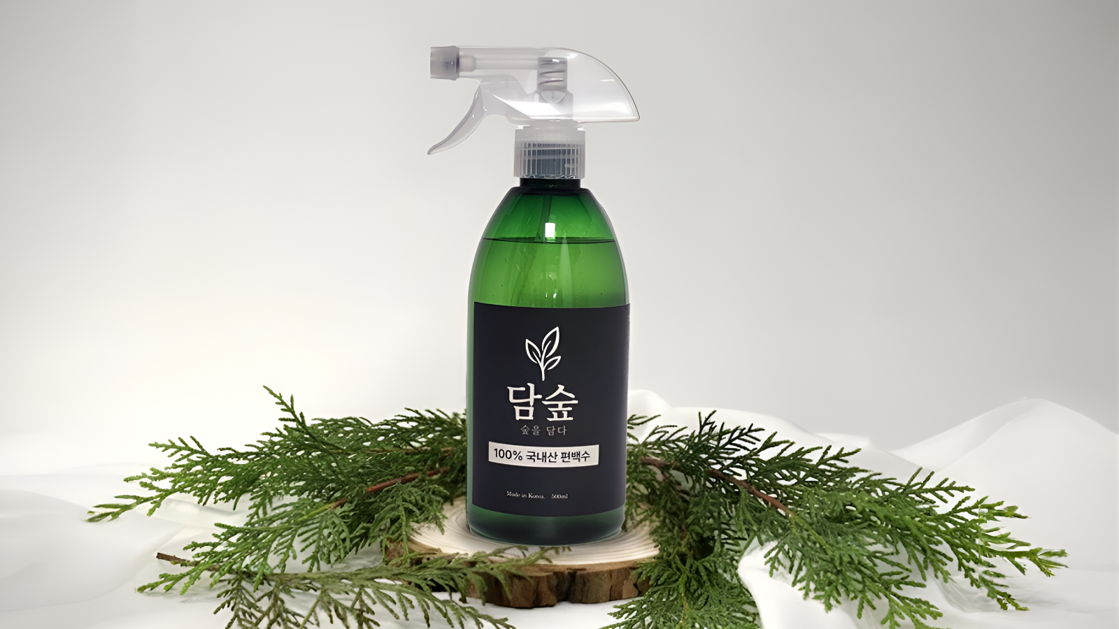 담숲 피톤치드 편백수 스프레이 탈취제 새집증후군 진드기 2L, 1개 - 상세 이미지 3