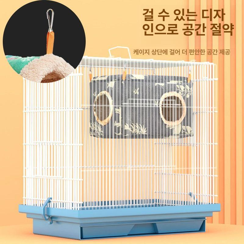 고슴도치 슈가글라이더포치 키우기 놀이터 하우스 복층 기니피그 햄스터 은신처 - 상세 이미지 3