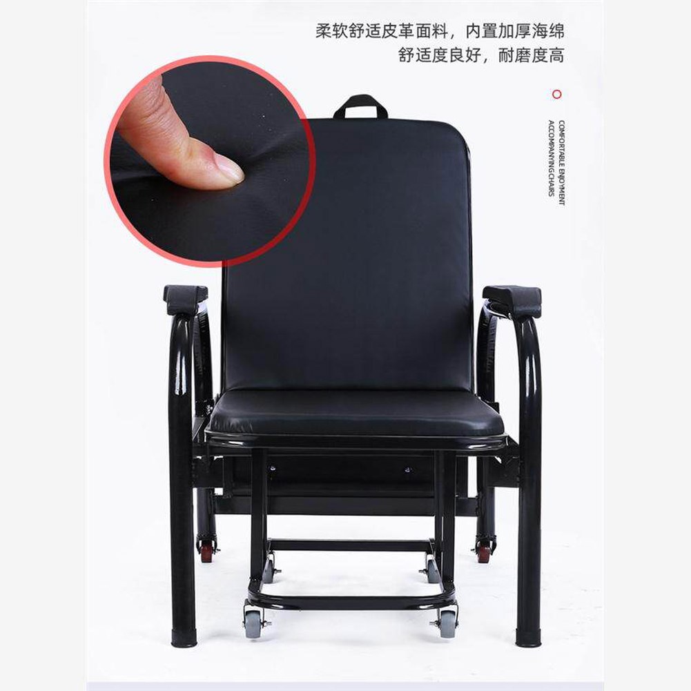 매트리스 접이식 고객 침대 맞춤 야전 1인용 휴식용 팔걸이 간병인 블랙프레임 원룸 야전침대 맞춤 고객 - 상세 이미지 2
