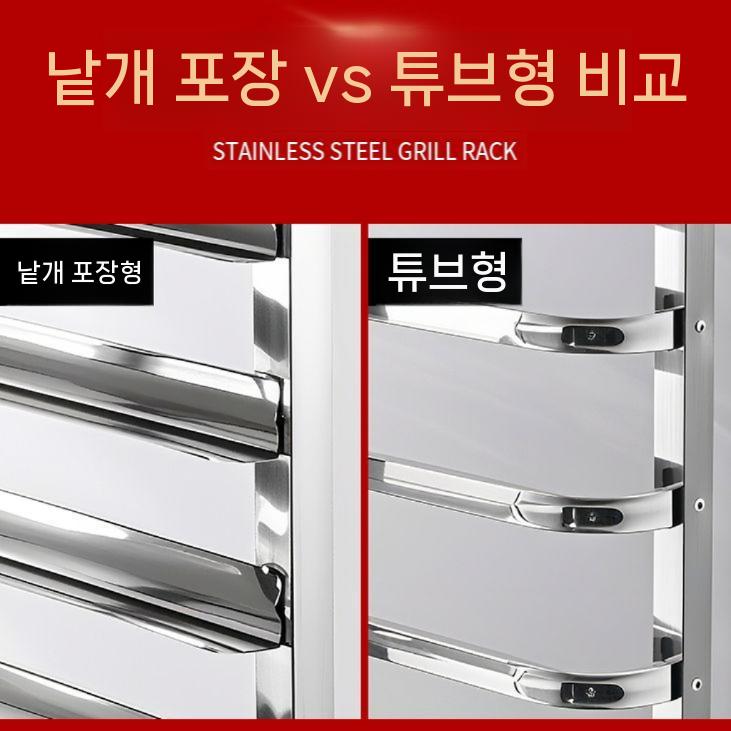업소용 베이킹 쿨링랙식 건조대 베이킹랙 쿨링랙식힘망제빵랙 식힘망 트레이 베이커리 제빵 사각 - 상세 이미지 4