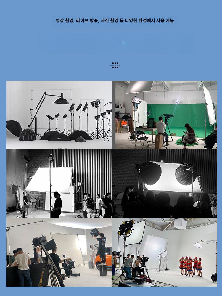 스튜디오 조명반사판 배경판 사각형 바퀴 흑백 확산막 대형반사판 사진 장비 촬영용 - 상세 이미지 3