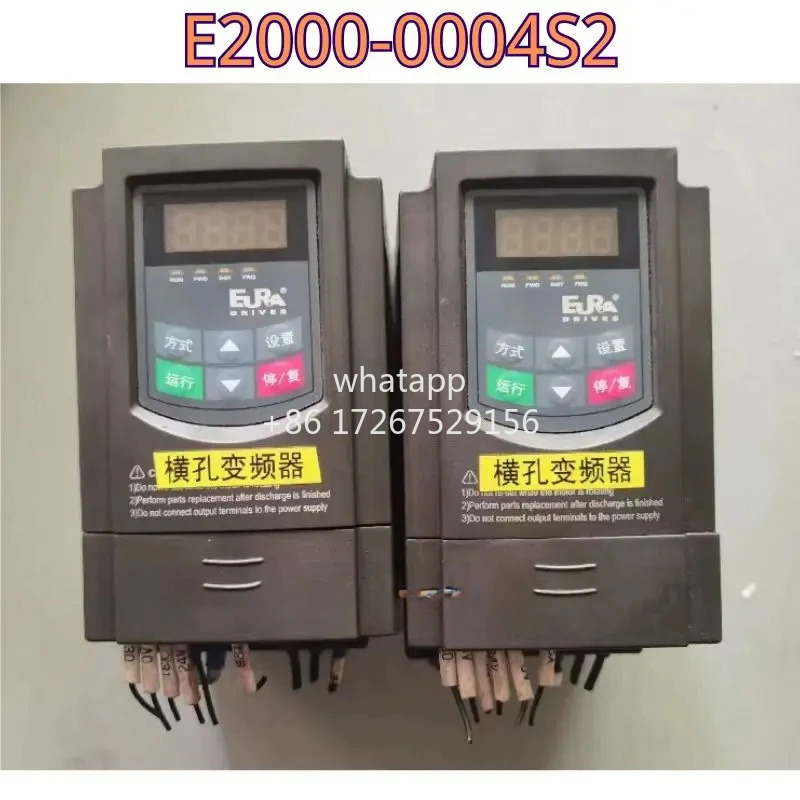 초침 주파수 변환기 E2000-0004S2 0.4KW 220V 기능 리퍼 OK