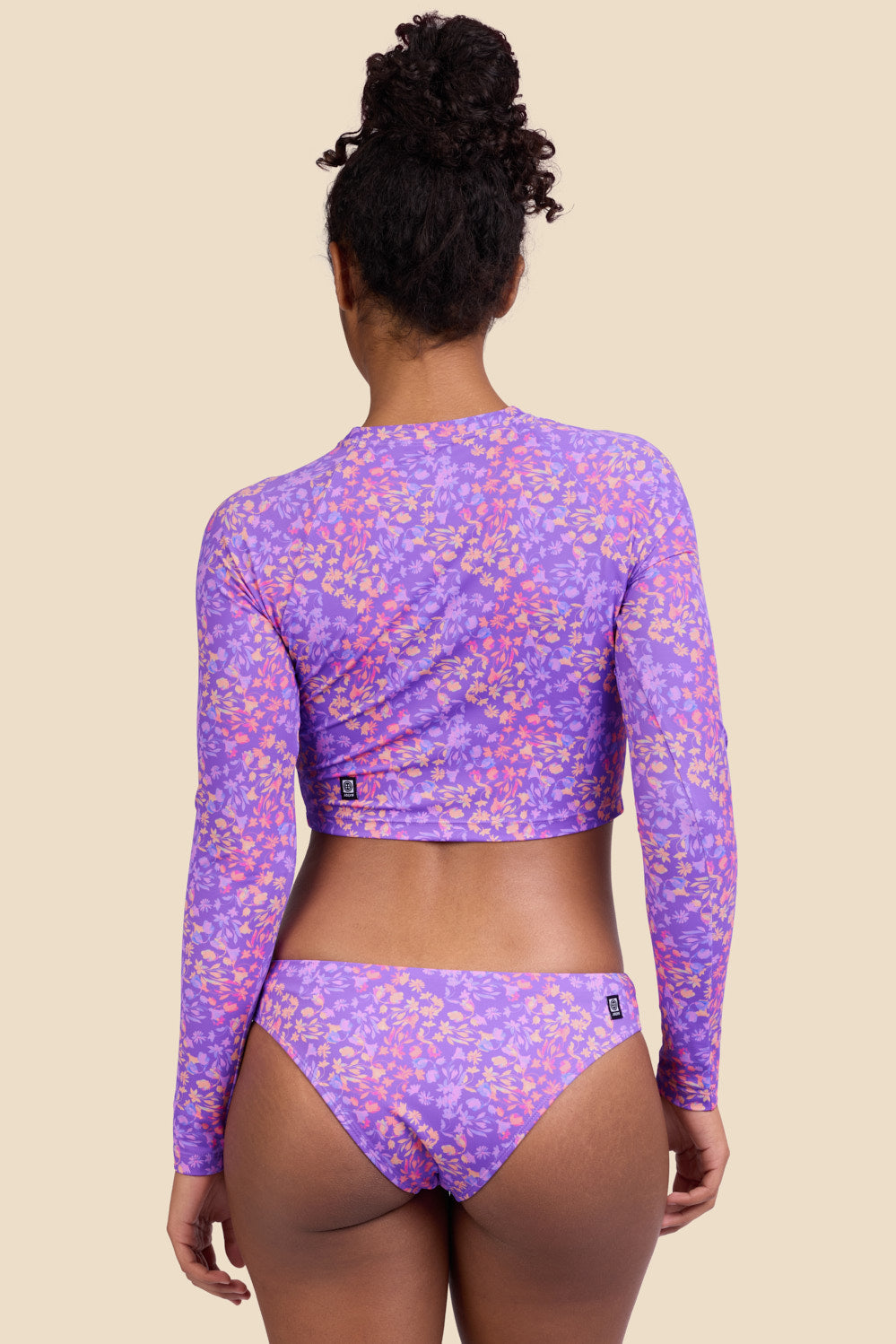 졸린 래쉬가드 Moana Long Sleeve Cropped Jellybean 이미지 7