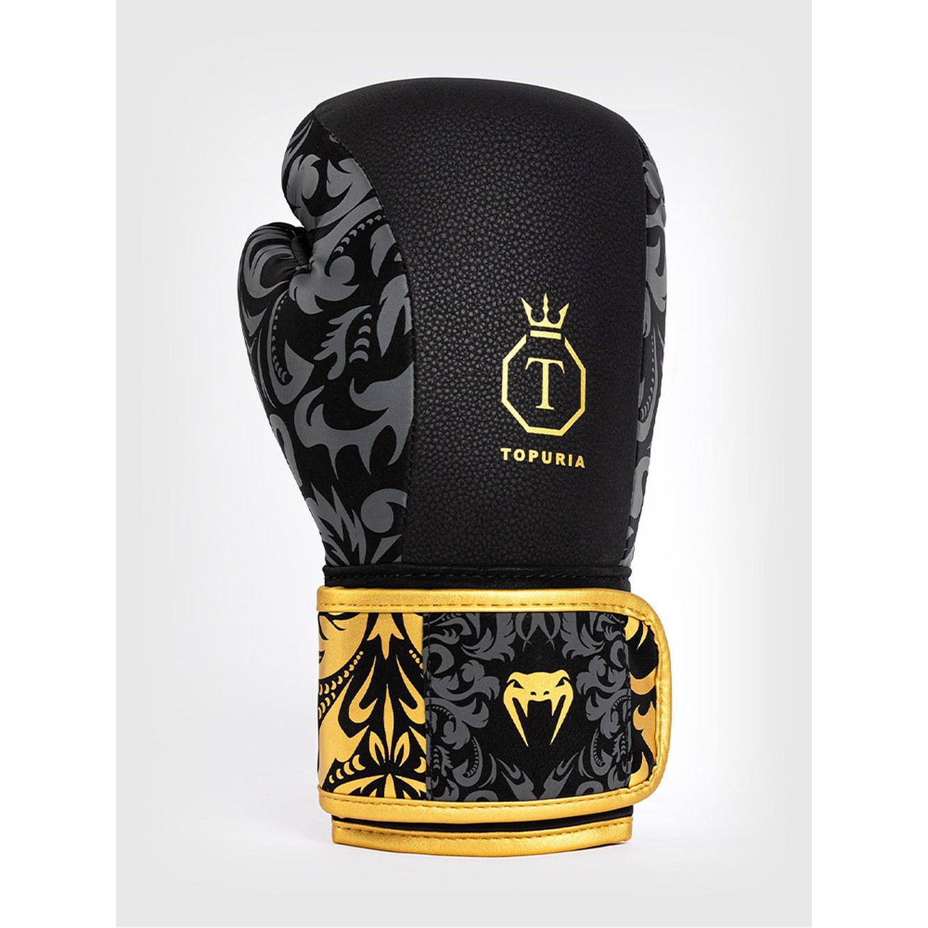 블랙/골드 MMA 8oz 베넘 토푸리아 - 일리아 스파링 글러브 블랙/골드 8oz - 상세 이미지 2