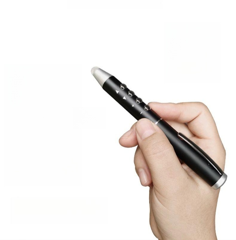 충전식 전자칠판펜 스마트펜 슬라이딩 다기능 강의 터치펜 회의 프리젠터 다용도 - 상품 이미지