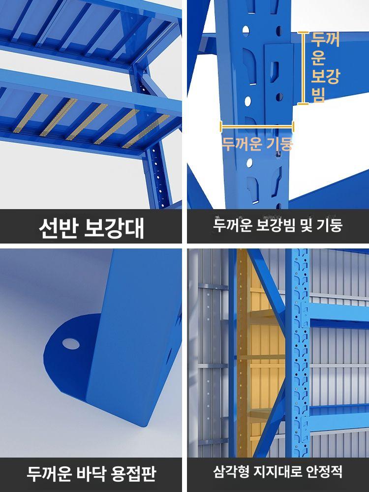 수납함 공구선반 정리대 정리랙 진열대 공구함 도구 보관대 거치대 공구걸이대 - 상세 이미지 4