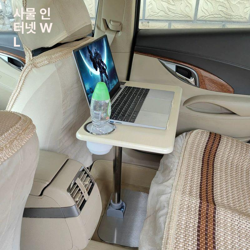 자동차 뒷좌석거치대 뒷자석 다용도 트레이 고정 차량용 태블릿받침대 보조 아이패드 - 상세 이미지 3