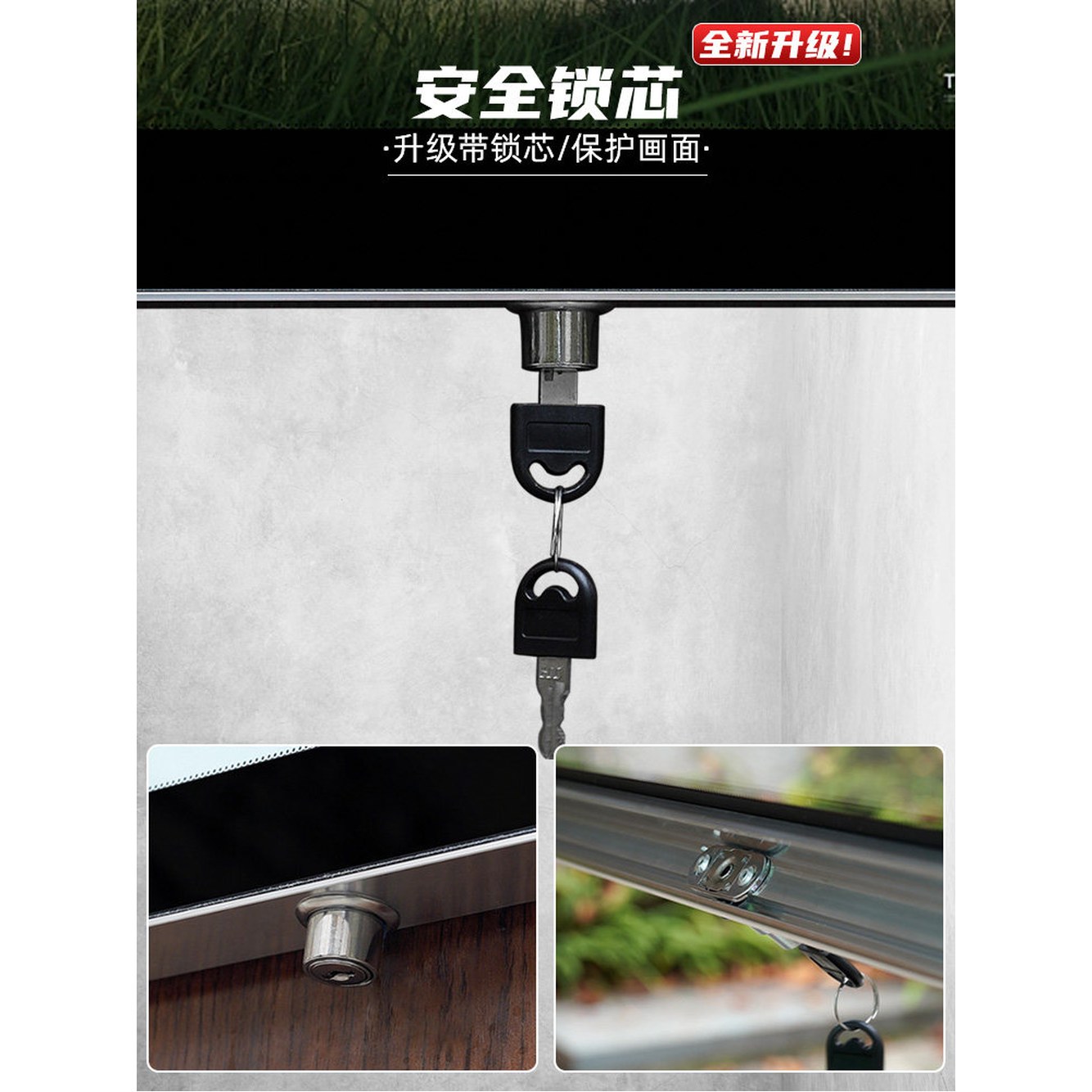 야외게시판 옥외게시판 판 1단계 유압형 기타 학원 대형 120x180cm 관공서 실버 라운드 0 4 0 6m - 상세 이미지 2