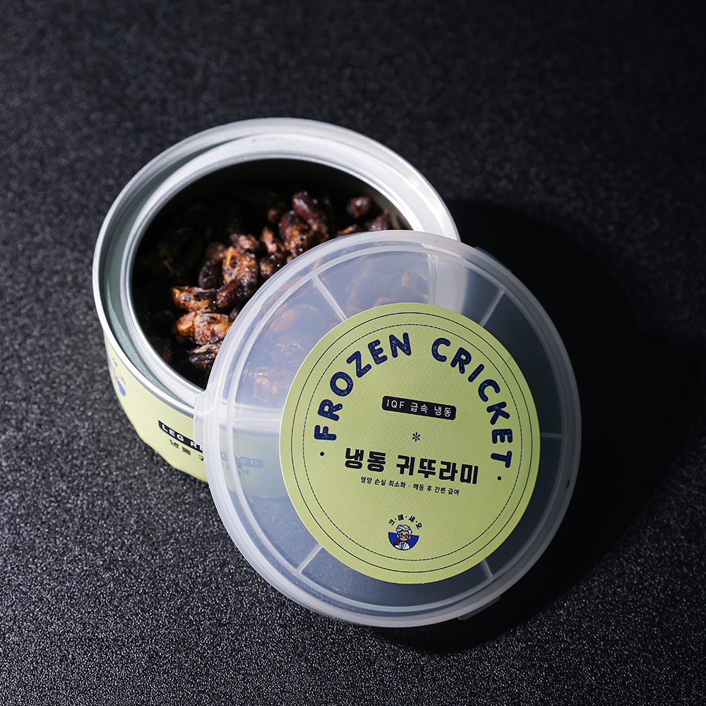 [소 150마리] 크레세오 냉동 귀뚜라미 냉뚜리 도마뱀 먹이 쌍별귀뚜라미 10g, 1개 - 상세 이미지 2