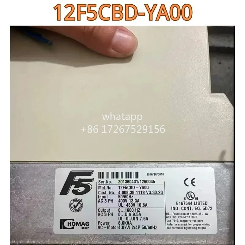 리퍼 주파수 변환기 12F5CBD-YA00 기능 OK