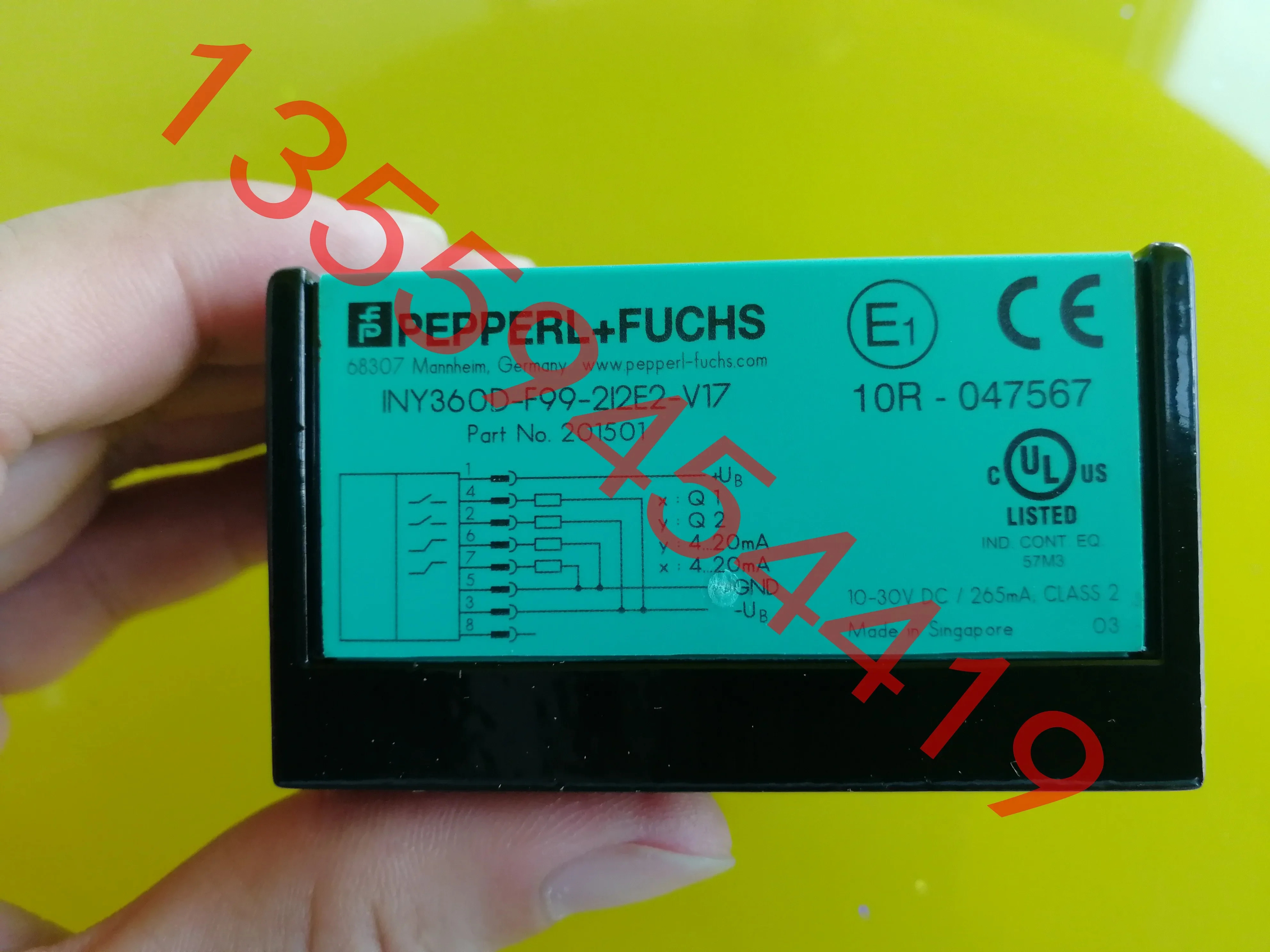 2025.4 PF 경사 센서 INY360D-F99-2I2E2-V17 납품 B6-V15