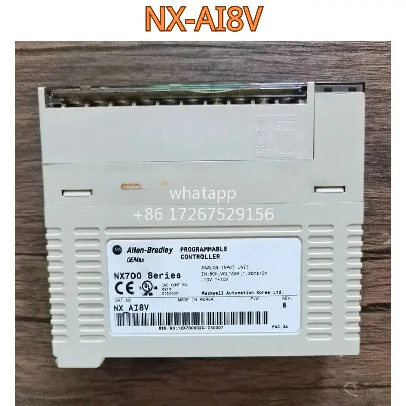 리퍼 PLC 모듈 NX-AI8V 기능 OK