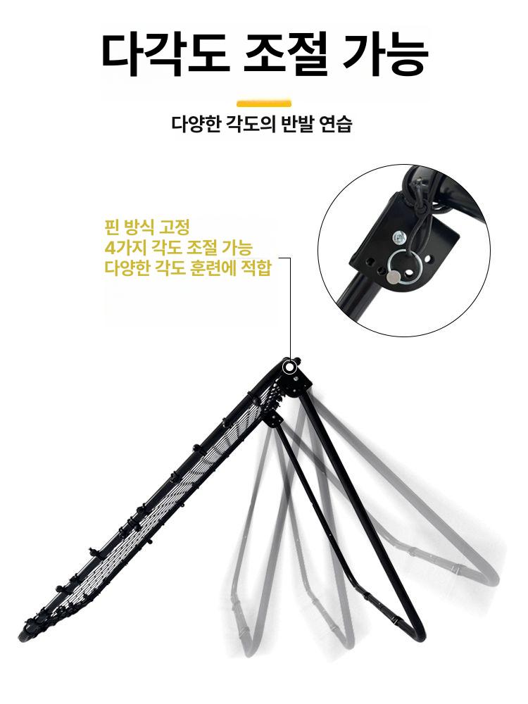 실내 보조장비 에어리스 방음 연습 패드 프레임 매트 스포츠 네트 바닥 - 상세 이미지 2