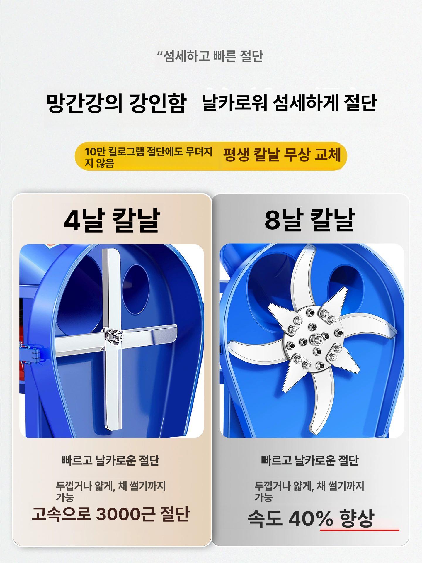 농장 파쇄기 절단기 잔디 목재 잡초 축사 농기계 분쇄기 잔가지 곡물 모터 농업용 - 상세 이미지 2