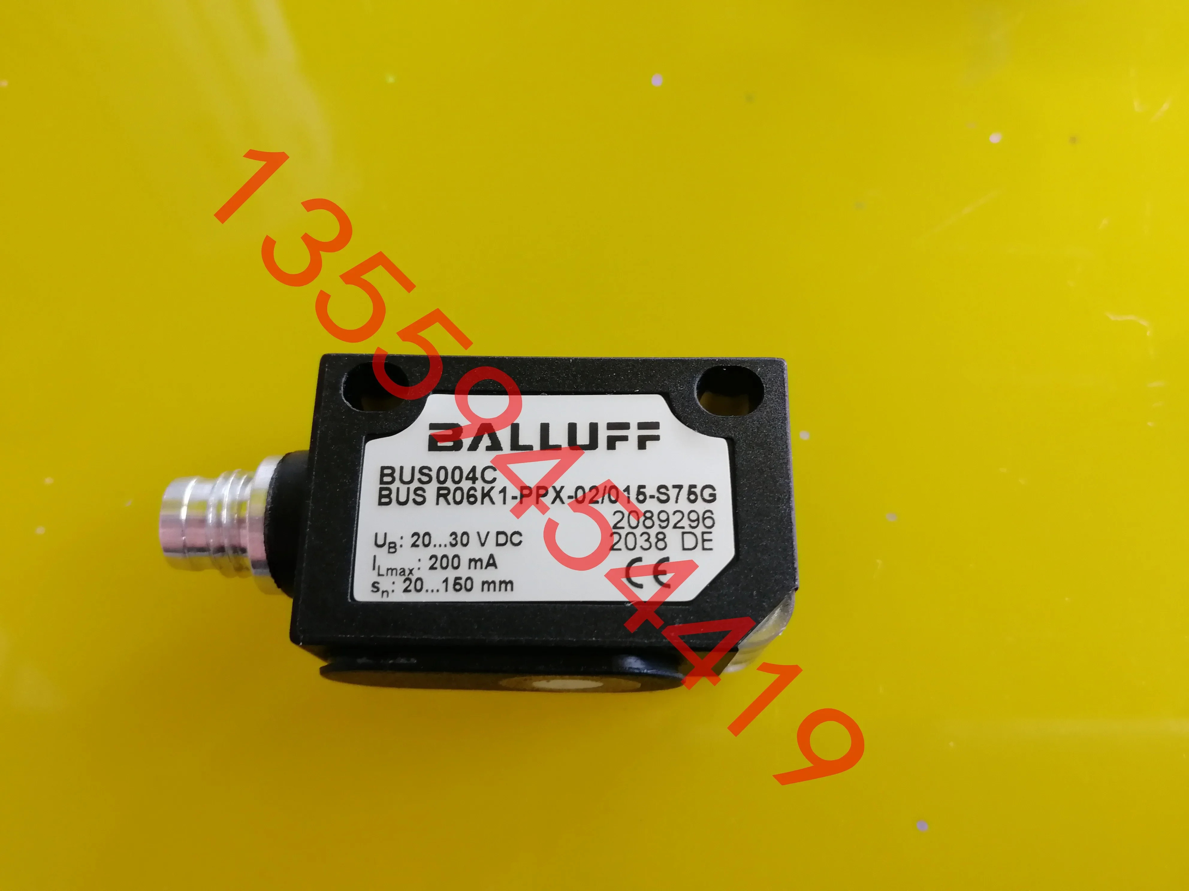 2025.4 BALLUFF BUS004C R06K1-PPX-02/015-S75G 납품