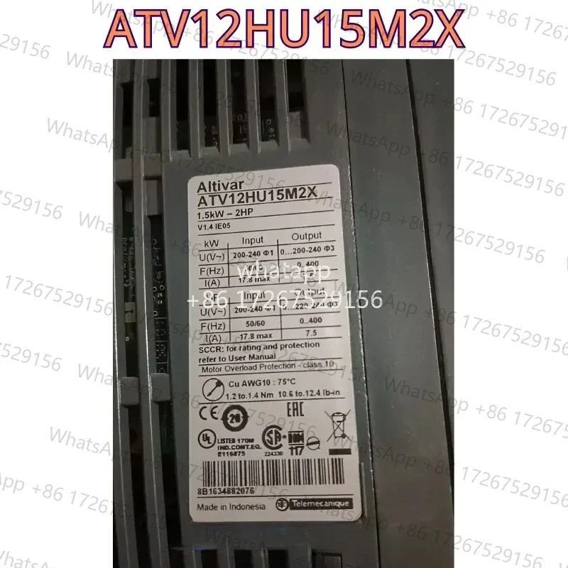 초침 주파수 변환기 ATV12HU15M2X 1.5KW 220V 기능 리퍼 OK