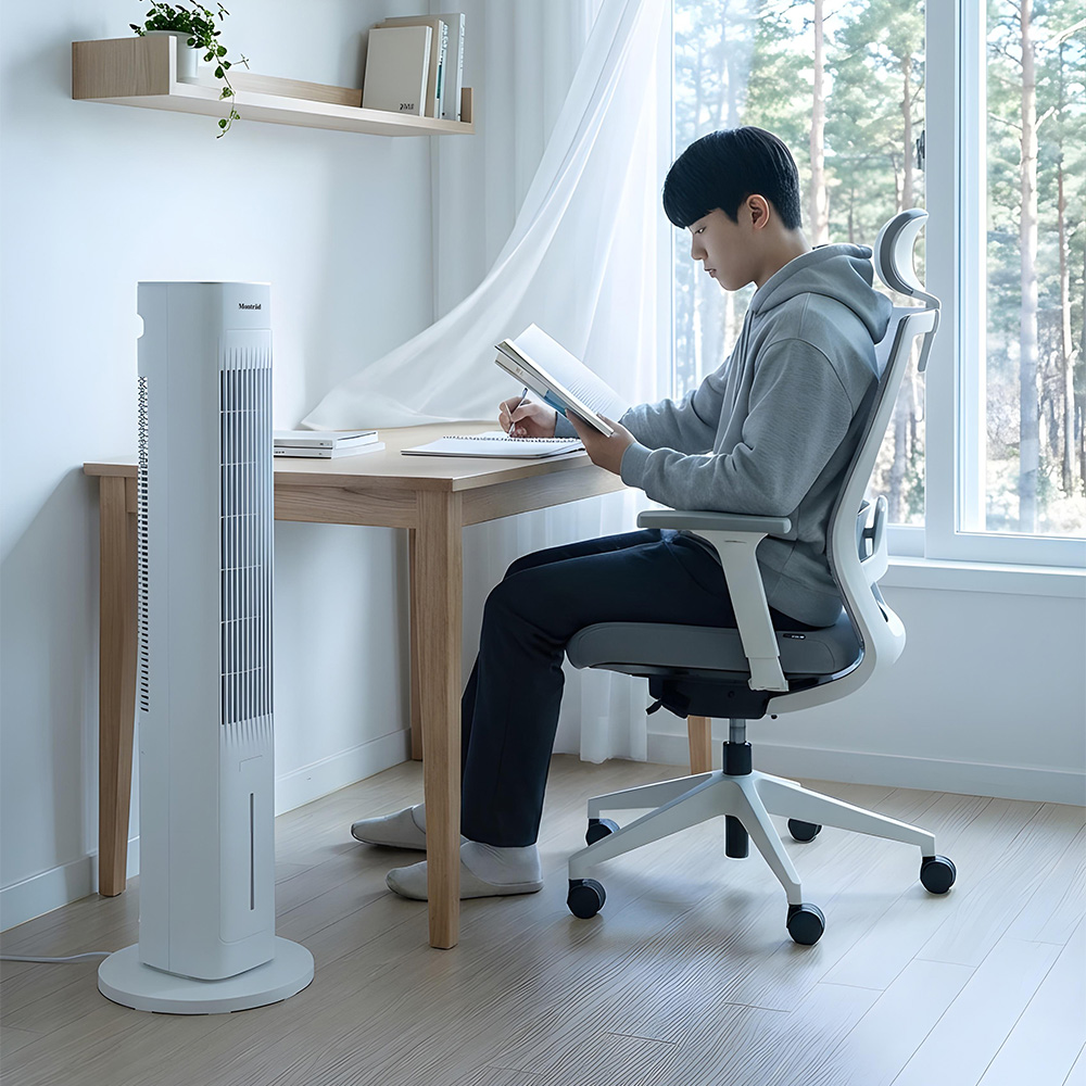몽트라드 냉풍기 가정용 이동식 에어쿨러 저소음 리모콘 MTF-2000W - 상세 이미지 4