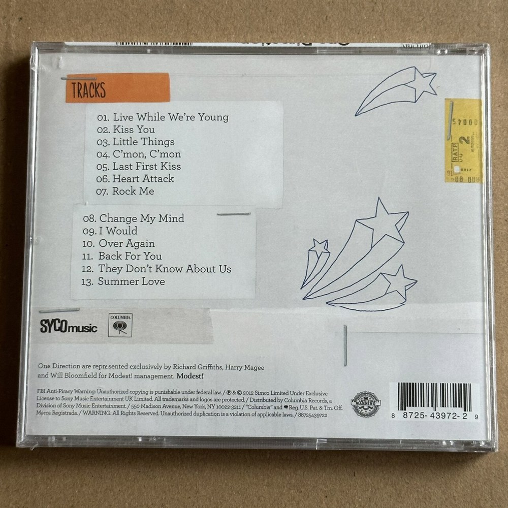 CD One ction Me Take Di 클리어 반 시디 LP Home 원디렉션 - 상세 이미지 2
