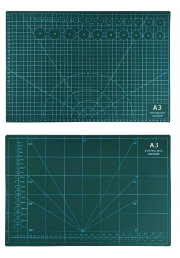 책상용 대형커팅매트 받침대 재단판 칼질판 컷팅 사이즈 패드 커터칼매트 작업용 깔개 - 상품 이미지