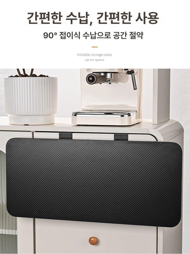 데스크 책상연장선반 키보드슬라이드 연장판 책상확장보드 받침대 키보드선반 - 상세 이미지 4