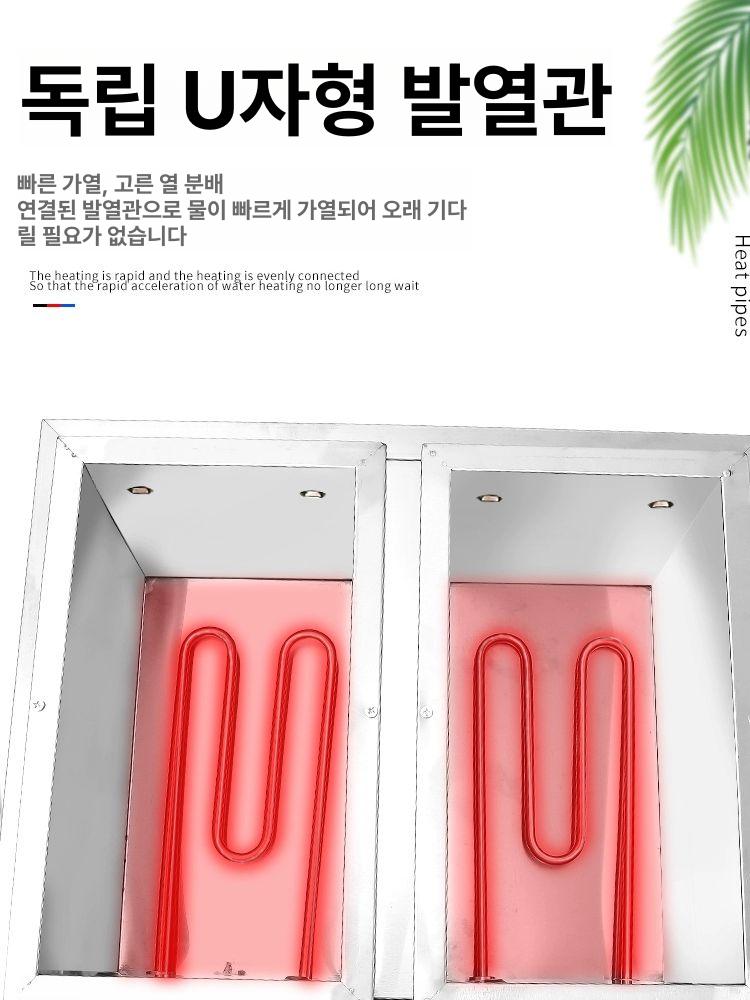 업소용 해면기 2구 쌀국수 국수집 소면 냄비 국수 기계 식당 - 상세 이미지 5
