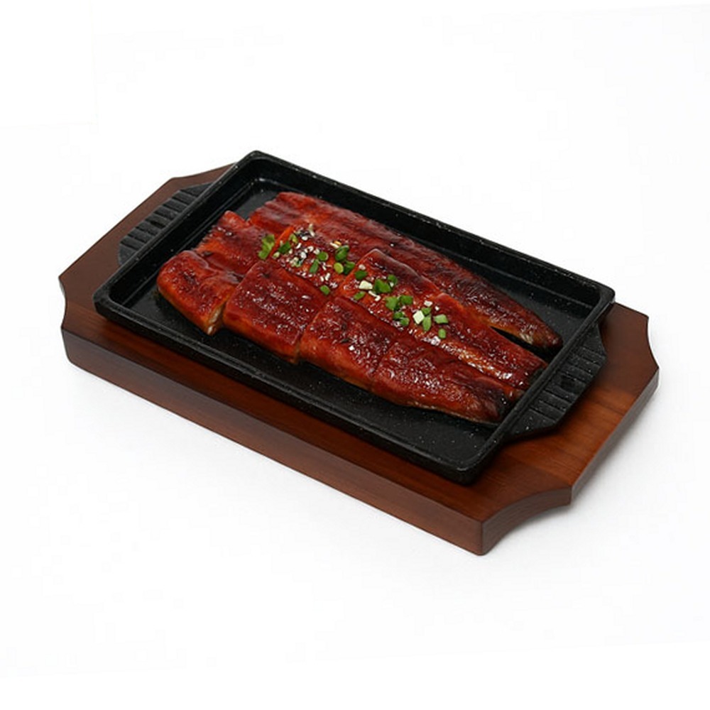 맥반석코팅인덕션용법랑팬 열보존율가스레인지용주물팬 목판세트캠핑요리무쇠팬 중 - 상품 이미지