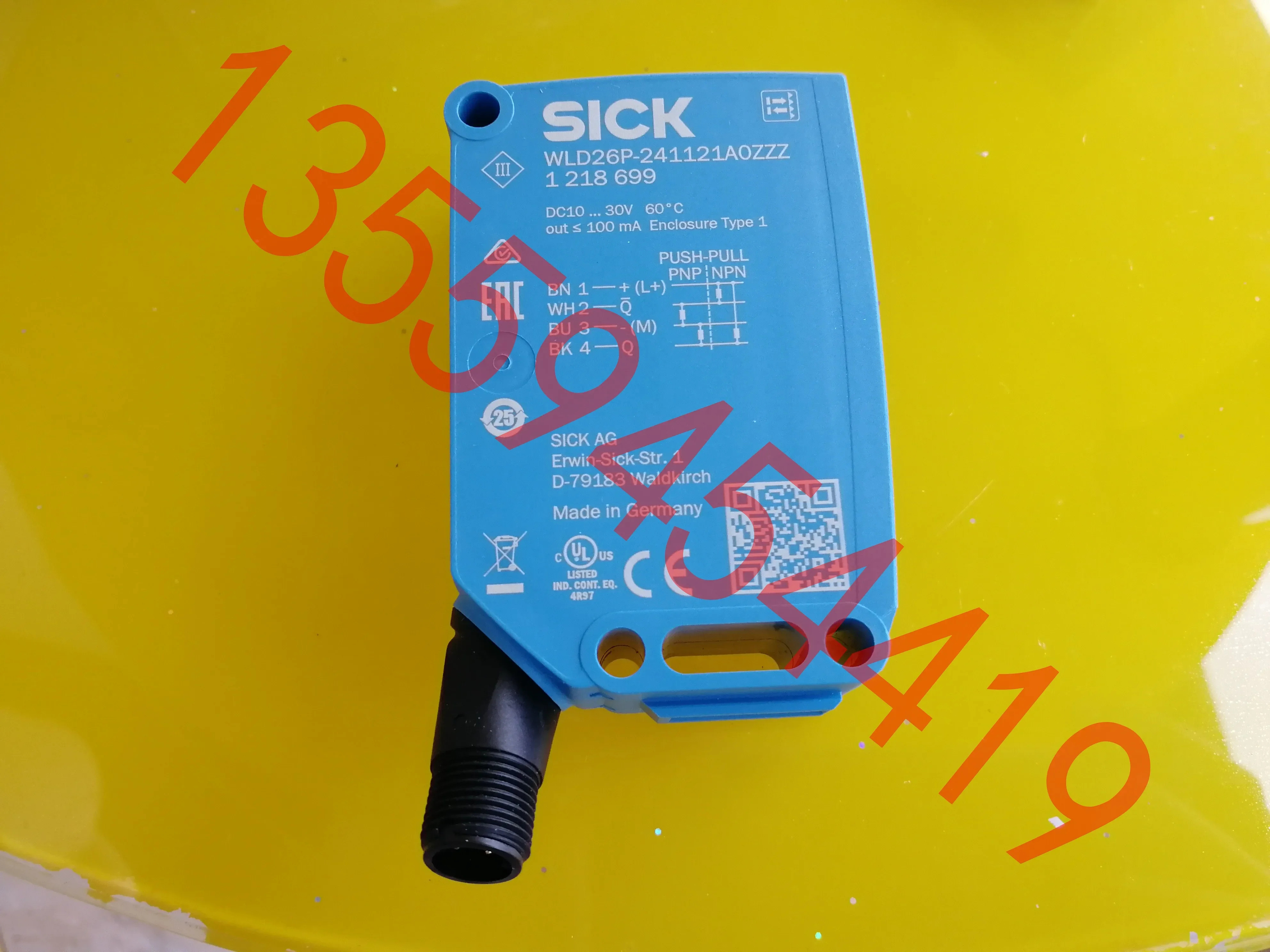 2025.4 SICK 광전센서 1218699 WLD26P- 241121 A0ZZZ 원본