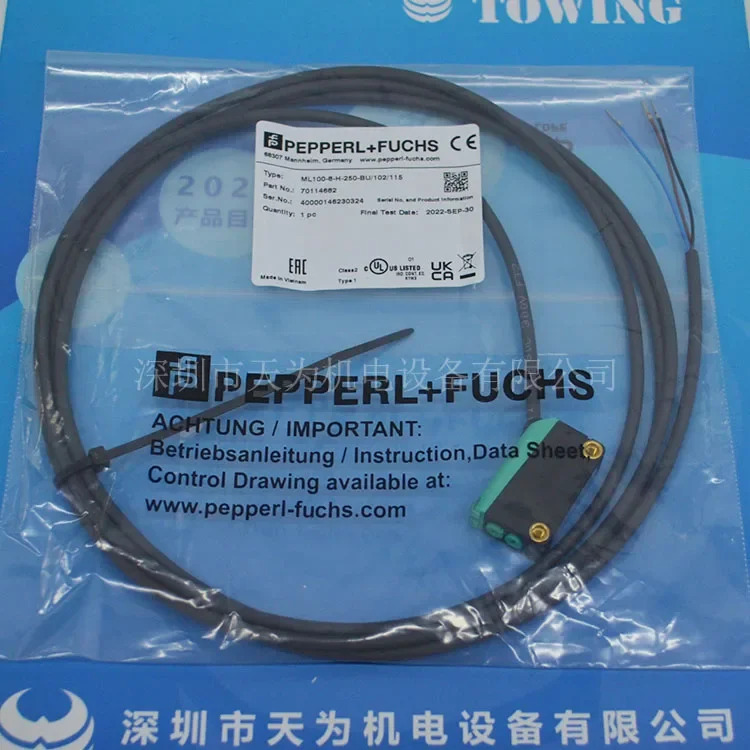 2025.4 Pf ML100-8-H-250-BU/102/115 반사형 광전센서