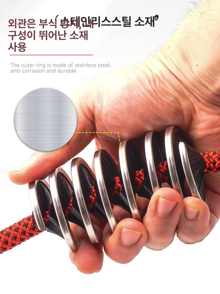 클라이밍 브러쉬 하이킹 남성 브러시 홀드 클리너 도구 코드 로프 암벽등반 액세서리 - 상세 이미지 2