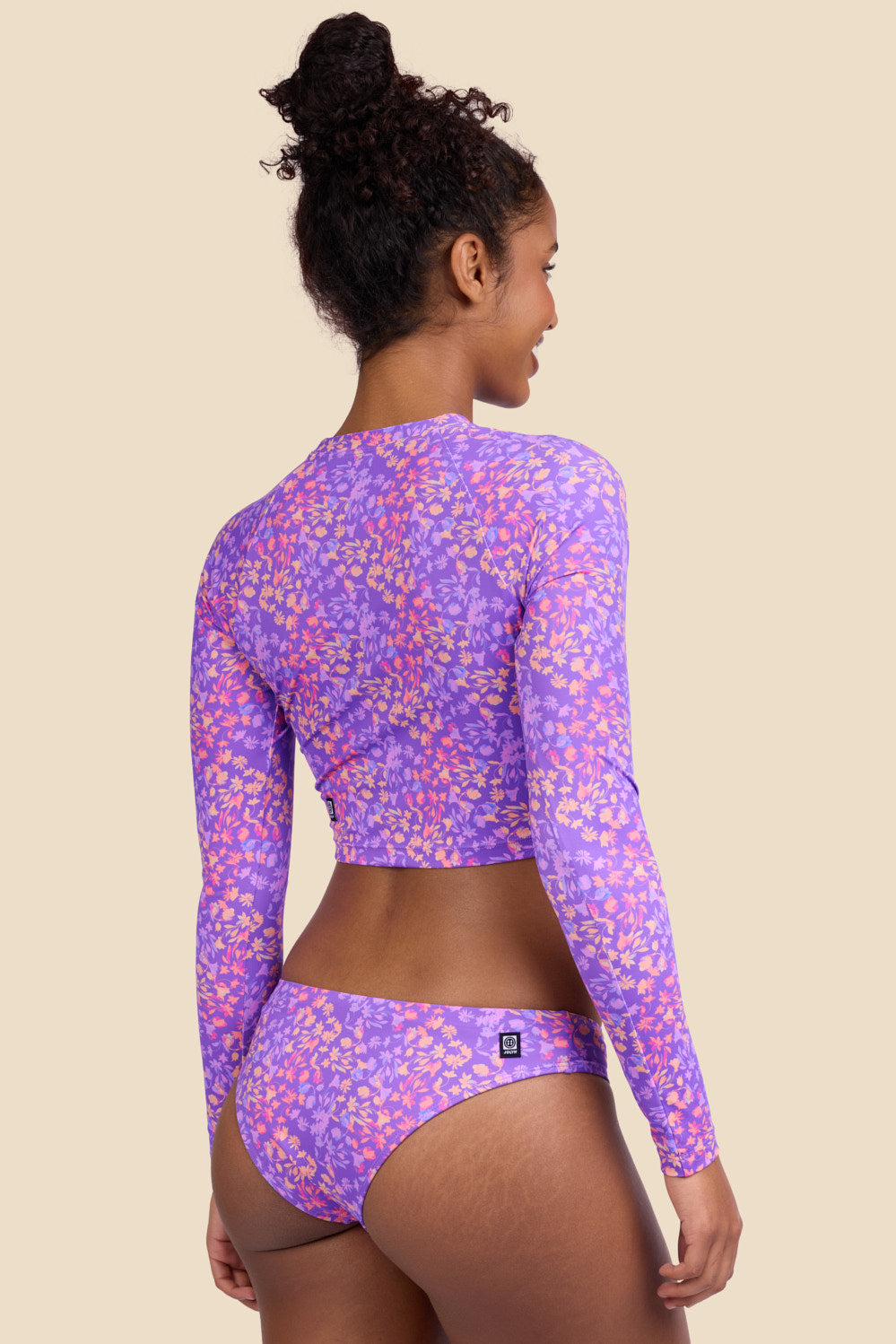 졸린 래쉬가드 Moana Long Sleeve Cropped Jellybean 이미지 6