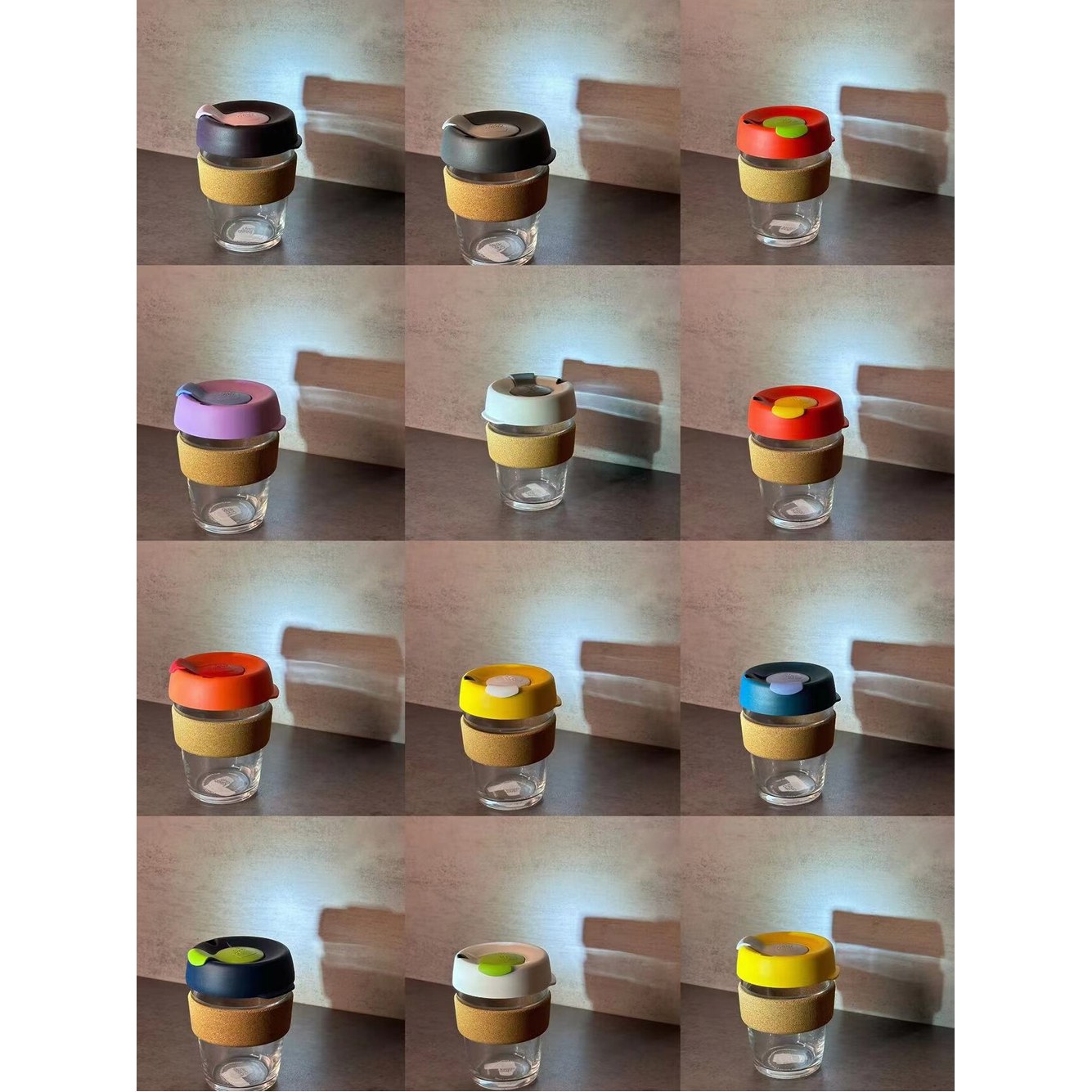 K 시더 휴대용 pCup 플라스틱 커피 텀블러 227ml 1 고무링 액세서리 - 상세 이미지 2