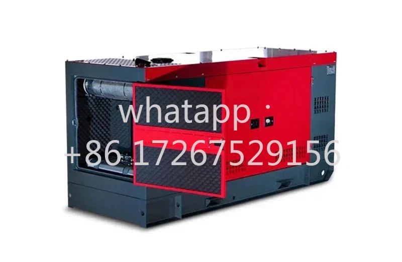 프로적사50kw 전기 발전기 60kVA Genset DG 세트 머플러 백업 전원으로 방음 처리