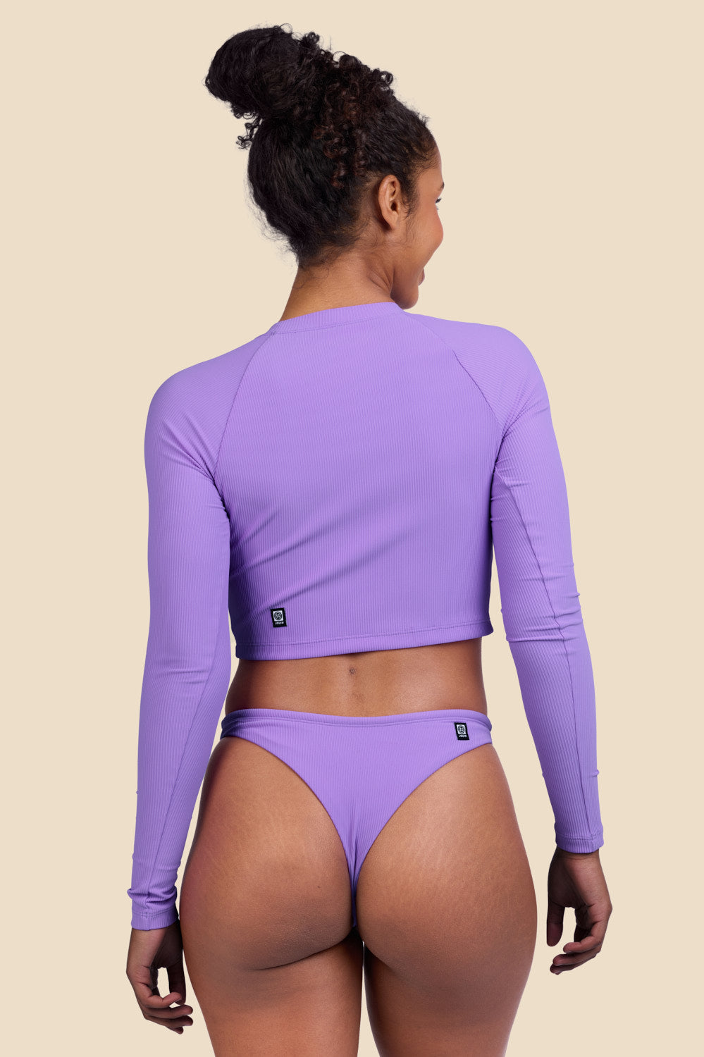 졸린 래쉬가드 Moana Long Sleeve Cropped Jam Ribbed 이미지 7
