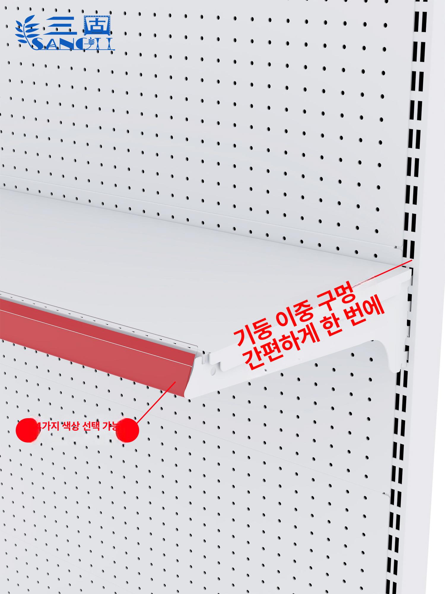매장용 선반 진열대 철제 연결형 업소 앵글 엥글 렉 독립형 거치대 - 상세 이미지 5