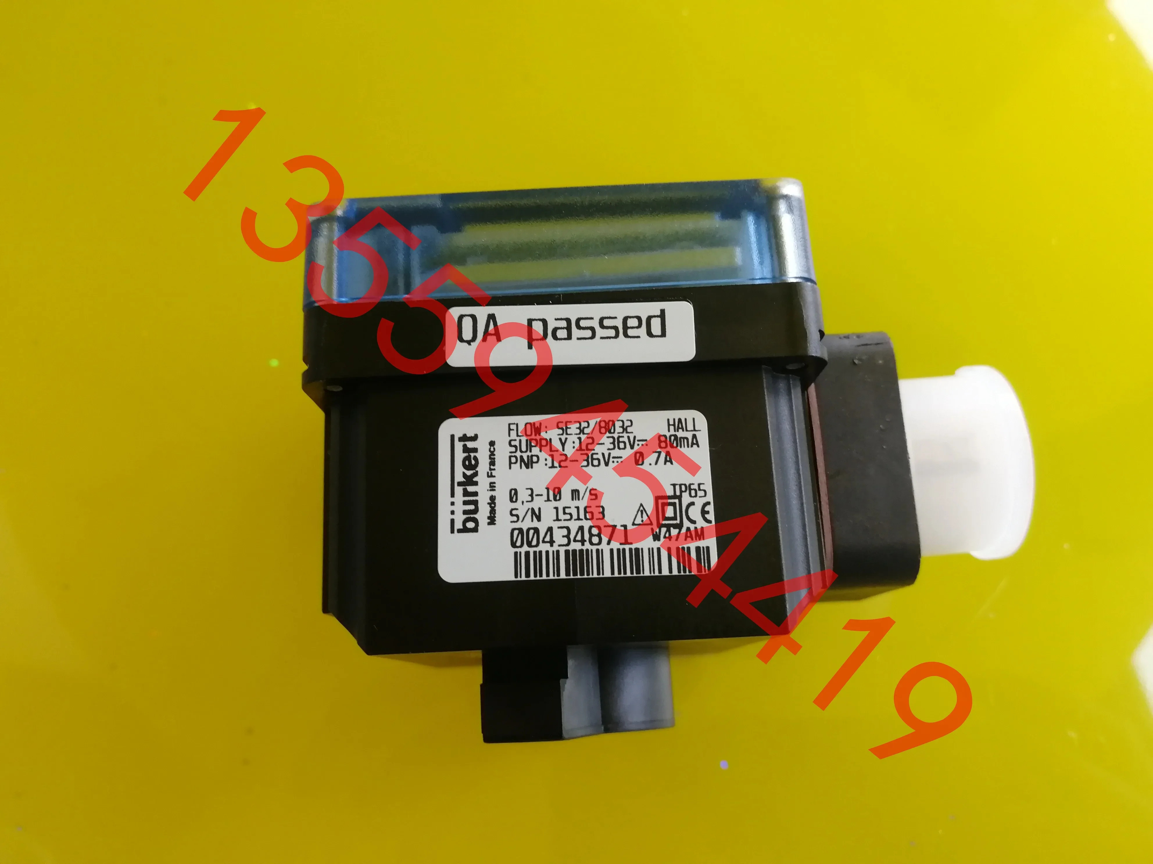 2025.4 Burkert Bode 솔레노이드 밸브 비례 00434871 납품