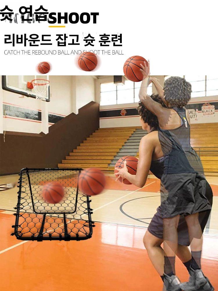 실내 보조장비 에어리스 방음 연습 패드 프레임 매트 스포츠 네트 바닥 - 상세 이미지 4