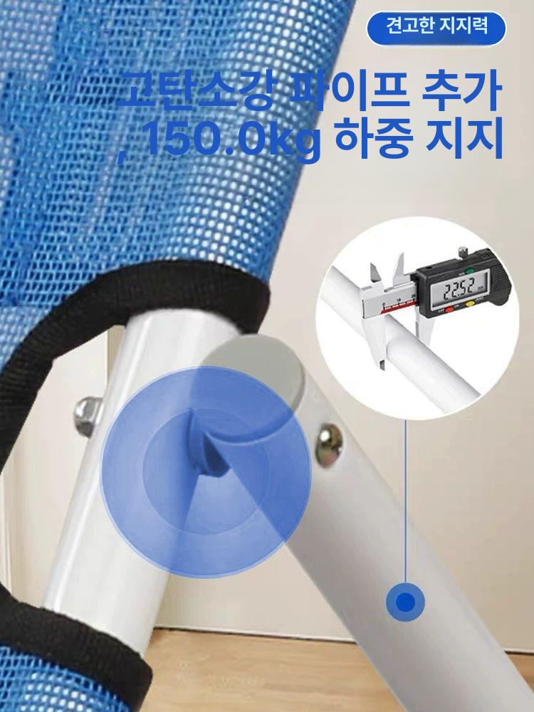 침대 등받이 의자 허리받침 접이식 쿠션 각도조절 좌식 - 상세 이미지 3