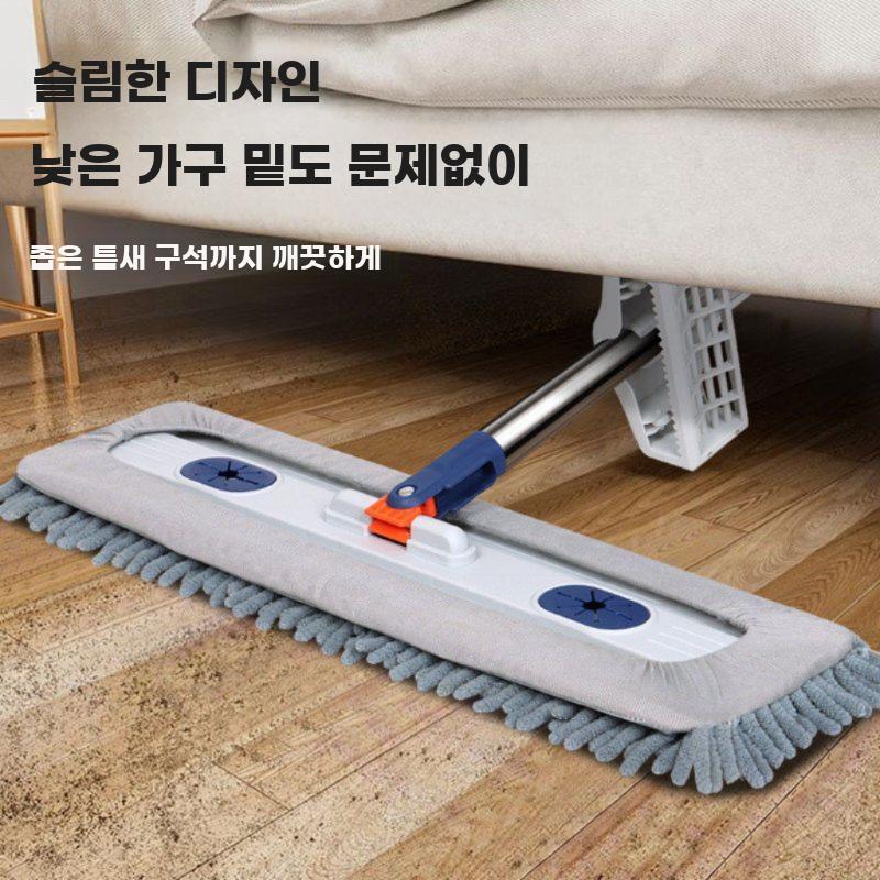 세정제 충전식 대걸레 습식 물걸레 바닥청소 세정액 투입식 걸레 2개 세트 - 상세 이미지 3
