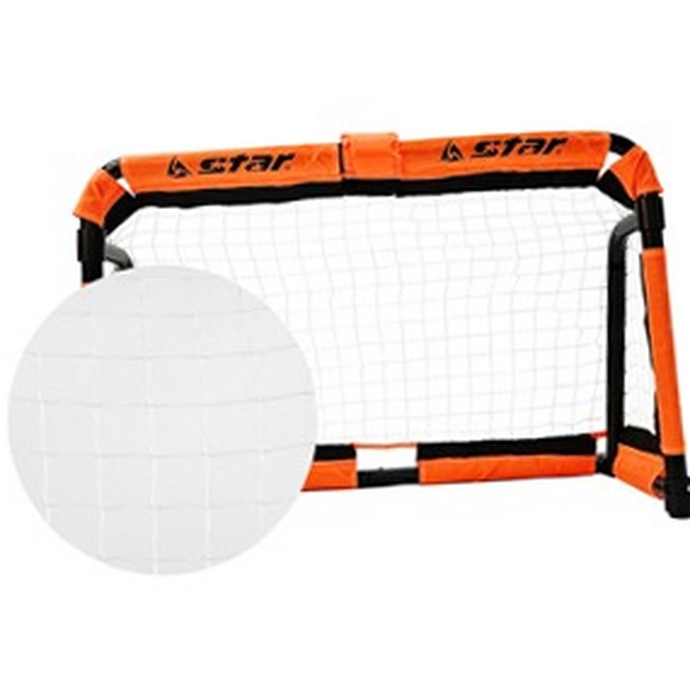 오렌지컬러축구훈련골대네트 경량축구골대그물 간편설치 60cm 90x60cm - 상품 이미지
