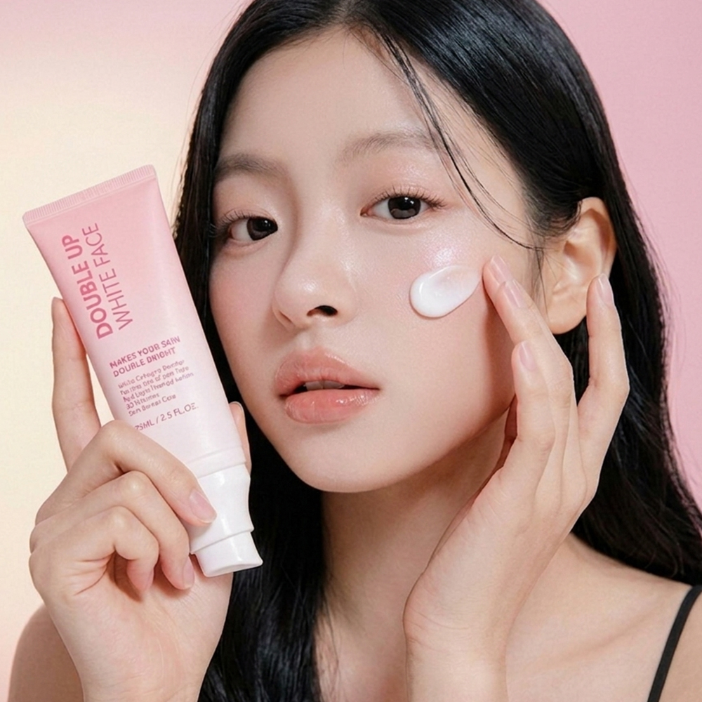 [골든클리프] 더블업화이트 페이스 화이트태닝 얼굴 전용 로션 75ml, 1개 - 상세 이미지 2