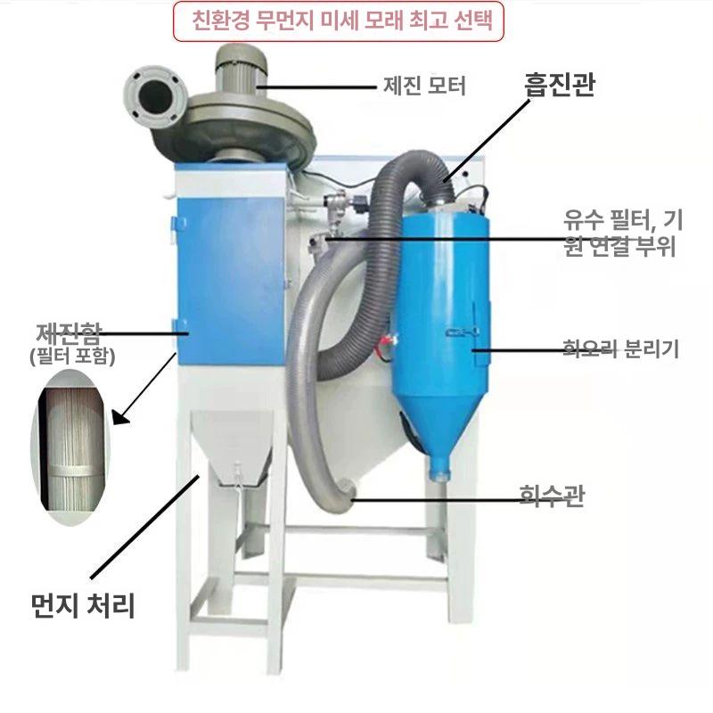 고압 블라스터 분사기 연삭 분진 제거 표면처리 공압 샌드블라스트 샌드블라스팅 - 상세 이미지 3